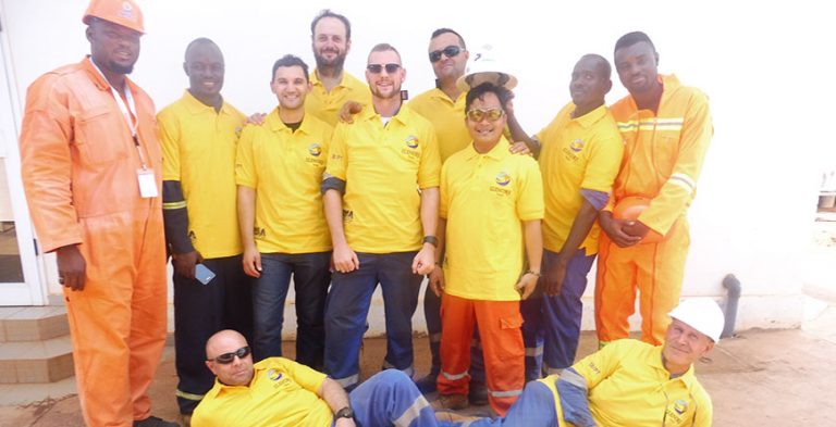 CONFINED SPACE RESCUE TEAM with PETROCHAD GLENCORE