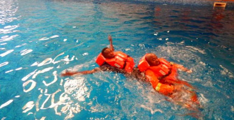 SEA SURVIVAL and FIREFIGHTING Training with NEWREST